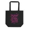 Future Tote Bag - Black & Pink product image (1)