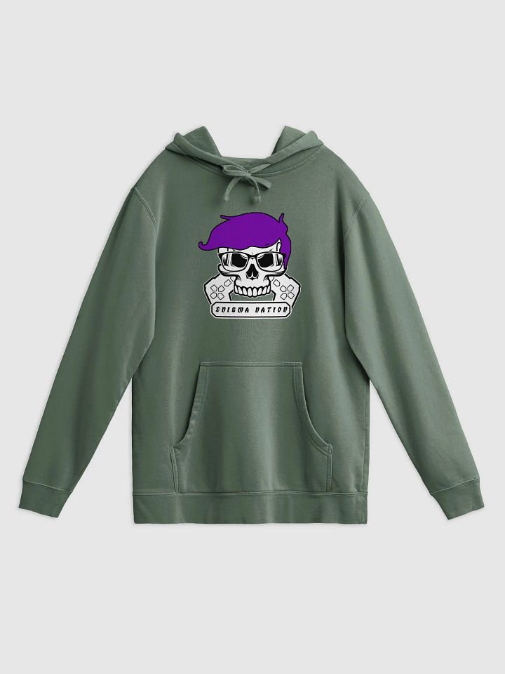Enigma Nation Independent Trading Co. Pigment Dyed Hoodie (PRINTED) product image (13)