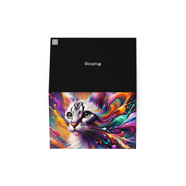 Greeting Card: Egyptian Mau product image (1)