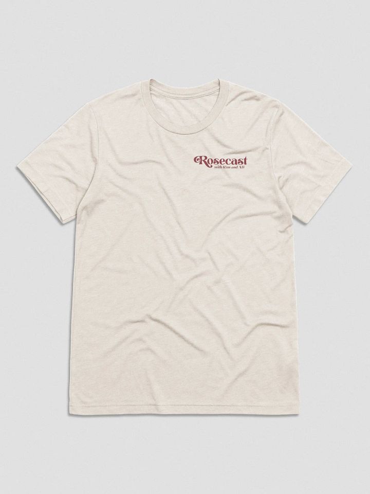 Retro Rose T-Shirt (Triblend) (Front and back) product image (2)