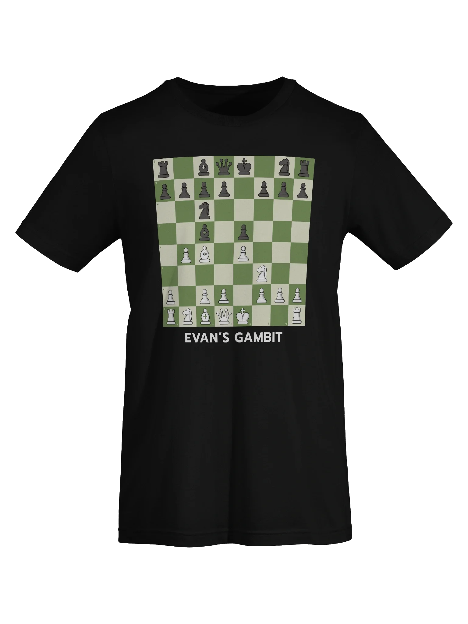 Evans Gambit T-shirt product image (6)