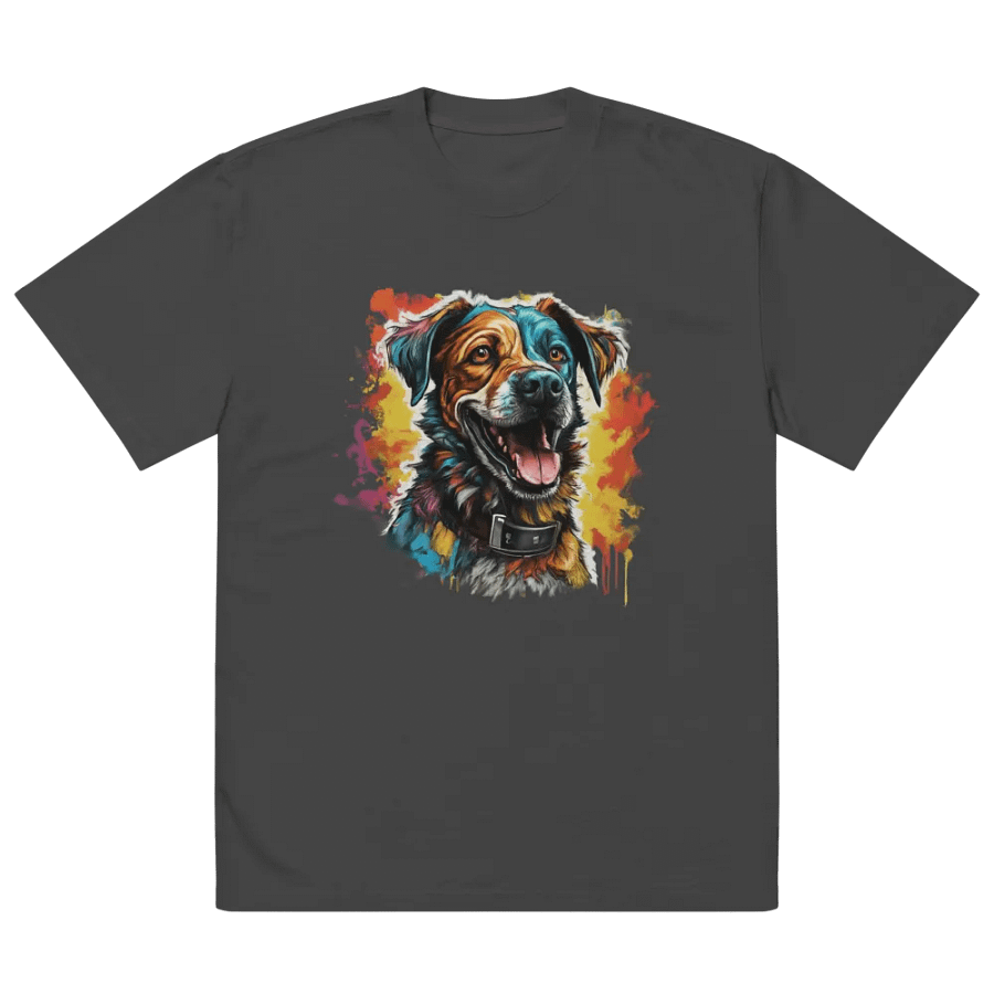 Vibrant Canine Bliss Faded T-Shirt product image (2)