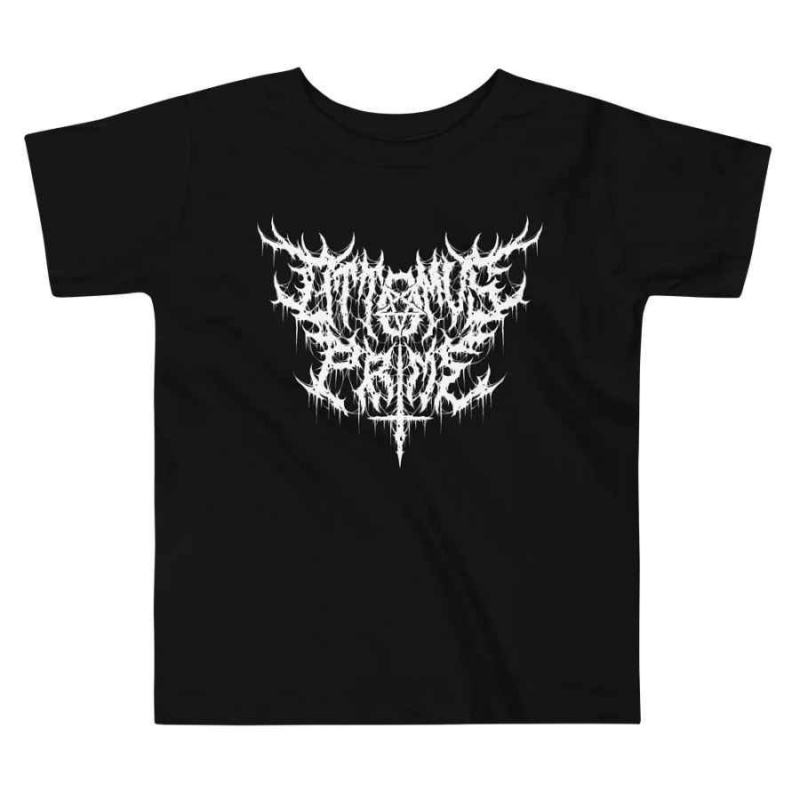 Toddler T-Shirt - Metal Logo (White) product image (5)