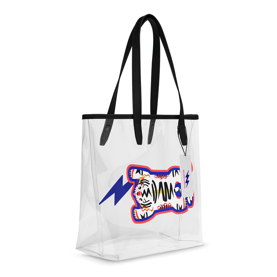 White Electric Tiger - Clear Tote product image (6)