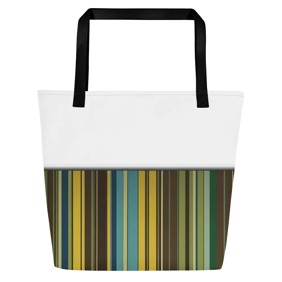 Harmony Stripes Large Tote Bag product image (3)