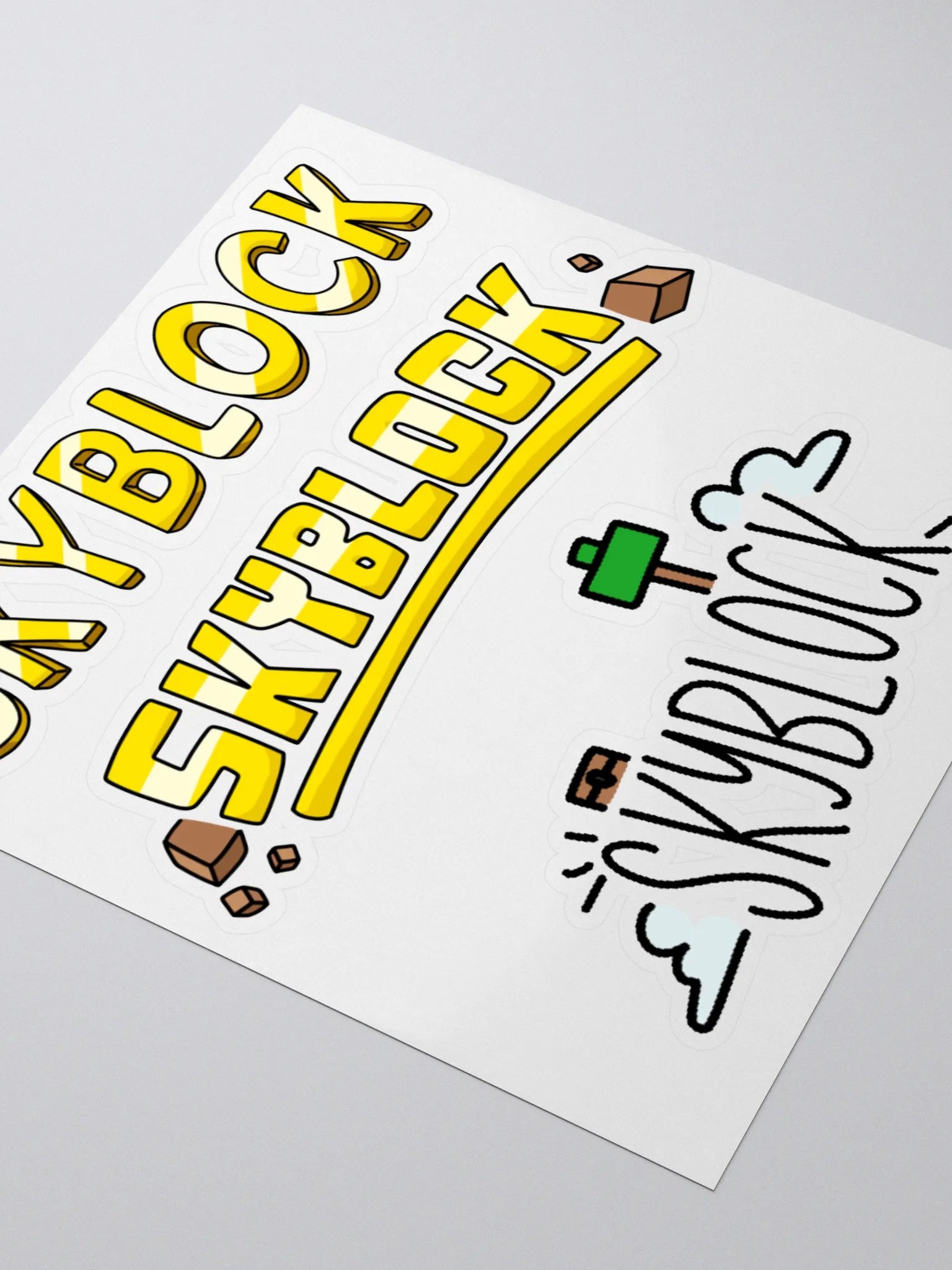 Skyblock Alternate Logo Stickers product image (3)