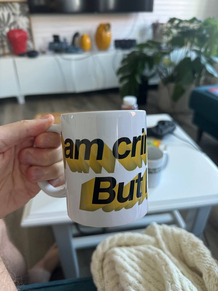 i am cringe but i am free mugs - 100% ceramic product image (1)