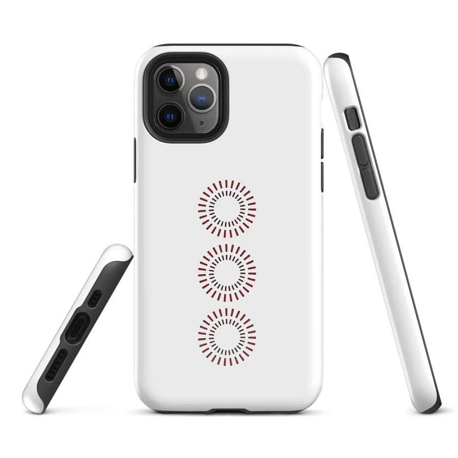Red Circle Tough Case for iPhone® product image (3)