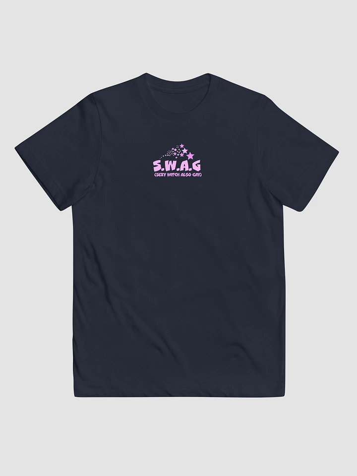S.W.A.G. (sexy witch also gay) baby tee (colours available) product image (1)