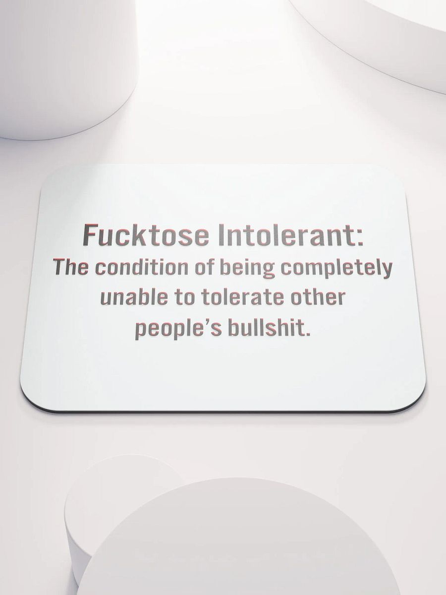 Intolerant - Mouse Pad product image (1)