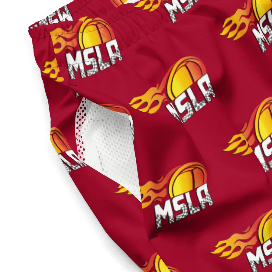 MSLA Red Swim Trunks product image (5)
