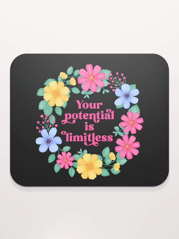 Your potential is limitless - Mouse Pad Black product image (1)