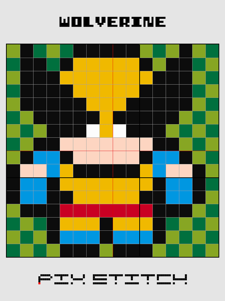 Wolverine Pixel Art product image (2)