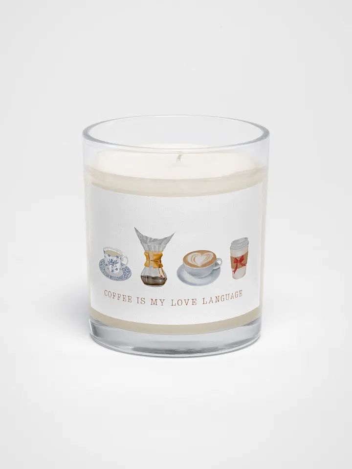 Coffee Is My Love Language Candle product image (1)