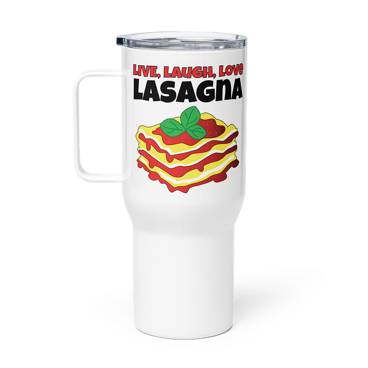 Live, Laugh, Love, Lasagna Travel Mug product image (1)