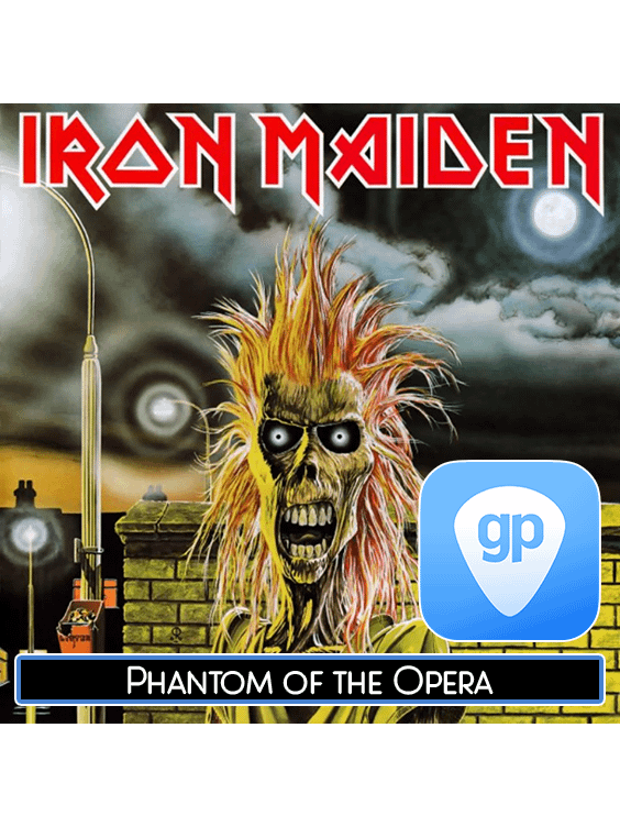 Phantom of the Opera PDF TAB + Backing Track MP3 product image (1)