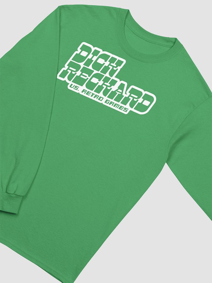 Dick Reckard vs Retro Games MonoWhite Logo Unisex Long Sleeve Shirt product image (1)