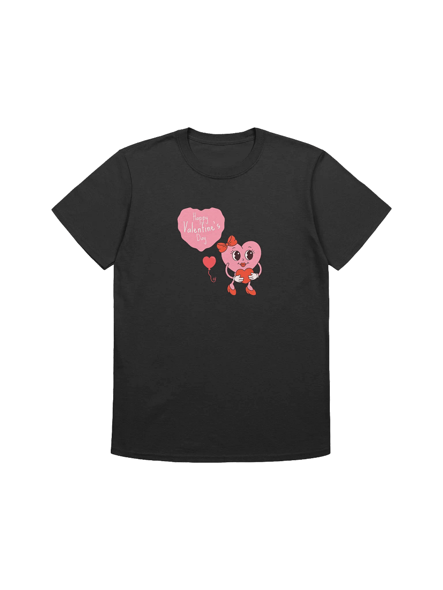 Retro Pink Hearts Cute Valentine's Day T-Shirt product image (1)