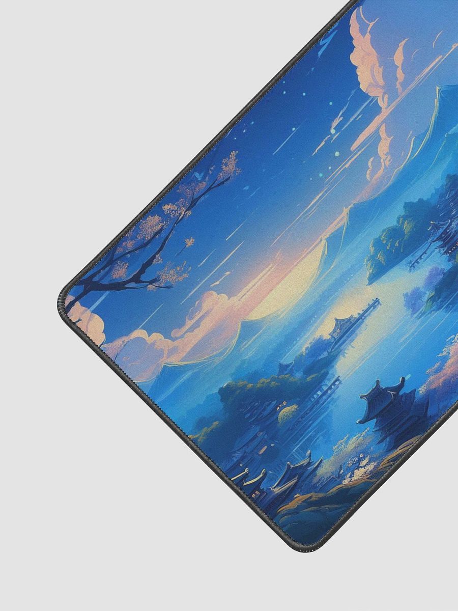 Azure Blossom Large Mouse Pad (12 x 18) product image (3)