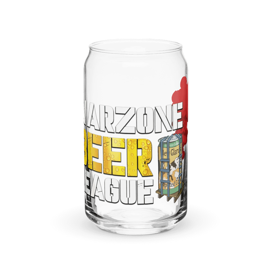 Warzone Beer League (Beer Loadout) - Can Shaped Glass product image (1)