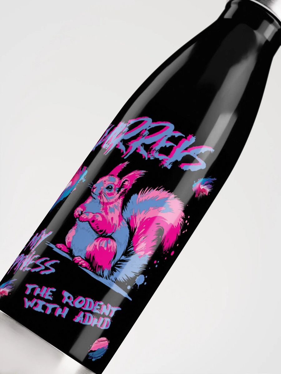 SQUIRRELS ARE MY HAPPINESS Stainless Steel Bottle product image (5)
