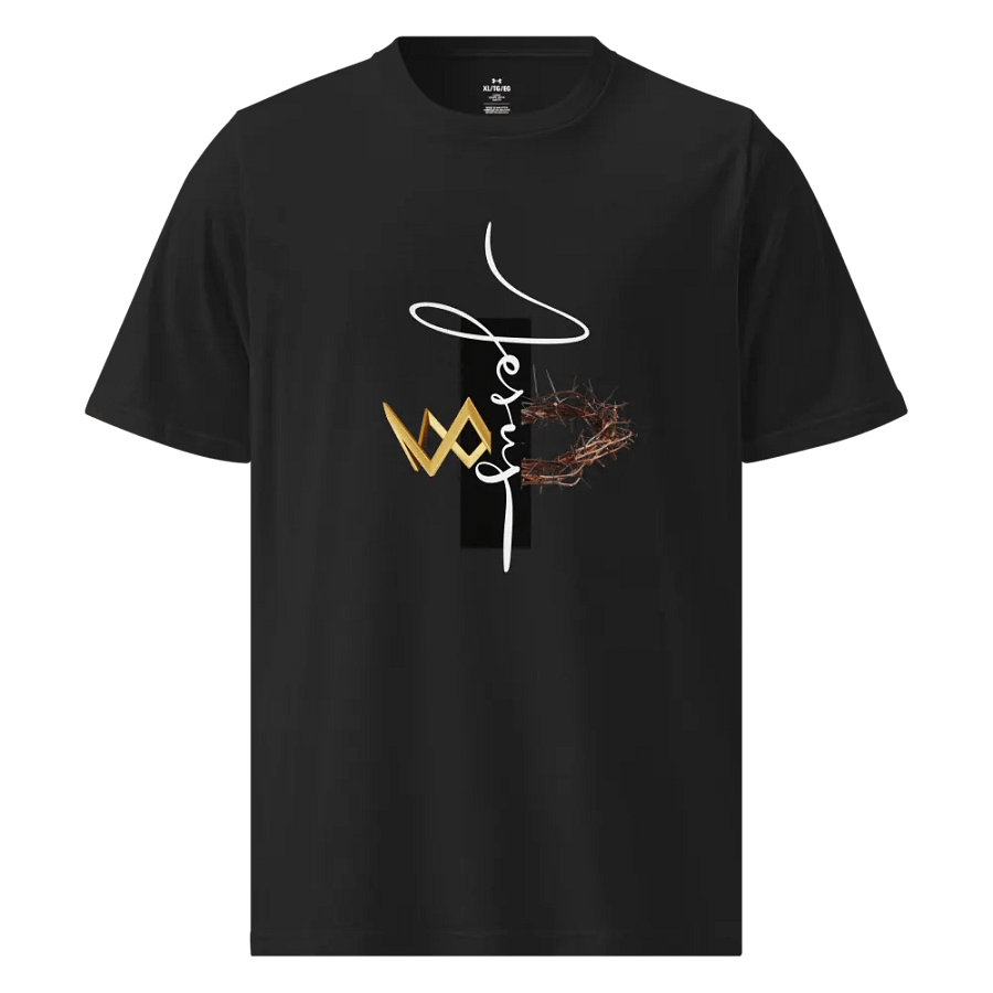 Crowned Cursive Athletic Tee product image (1)