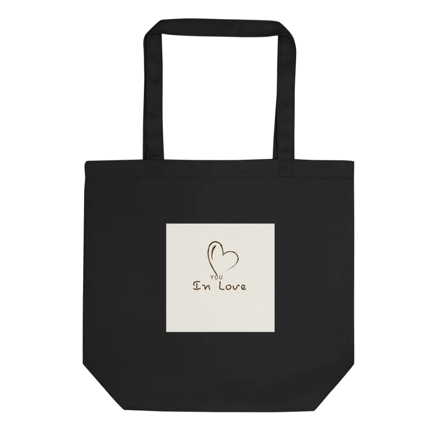 You In Love Heart Eco Tote Bag product image (1)