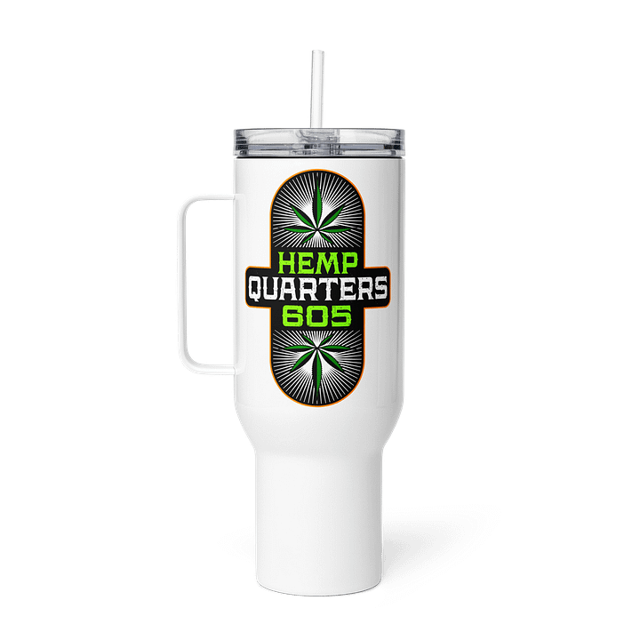 Copy of HempQuarters Green 40oz Stainless Travel Mug product image (2)