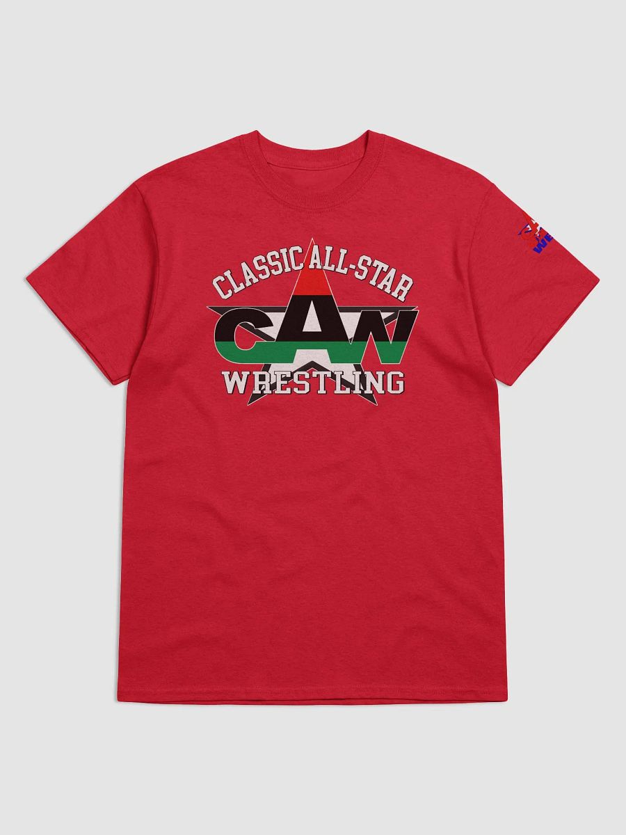 Classic All-Star Wrestling (Pan-Africa) T-Shirt - Red/Green product image (1)