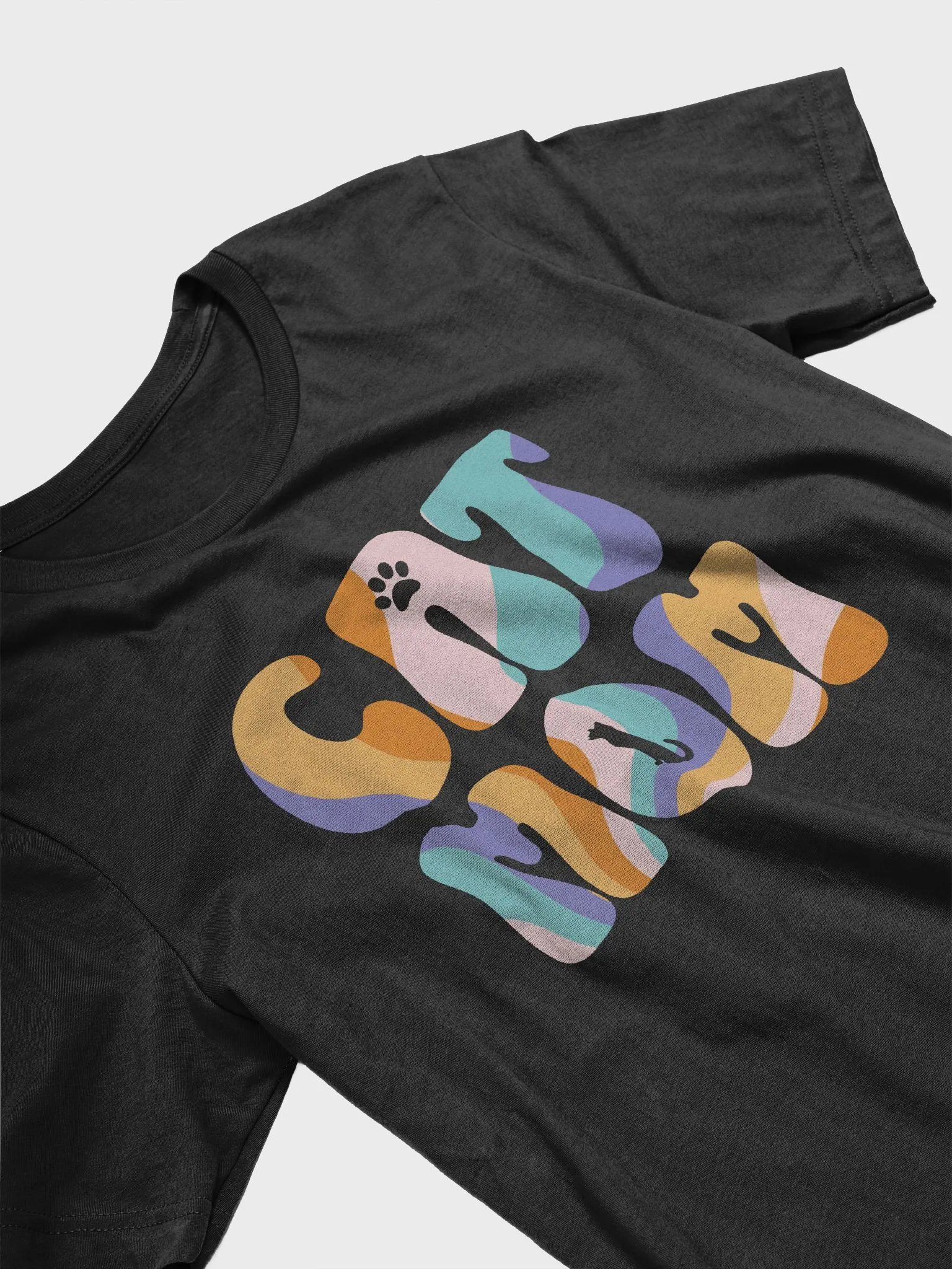 Cat Mom Tee - Colorful Edition product image (3)