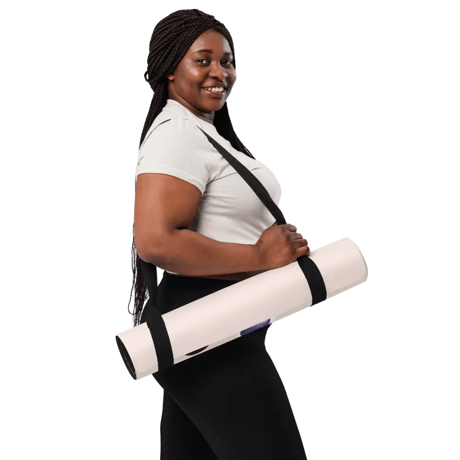 Cosmic Feline Yoga Mat product image (10)