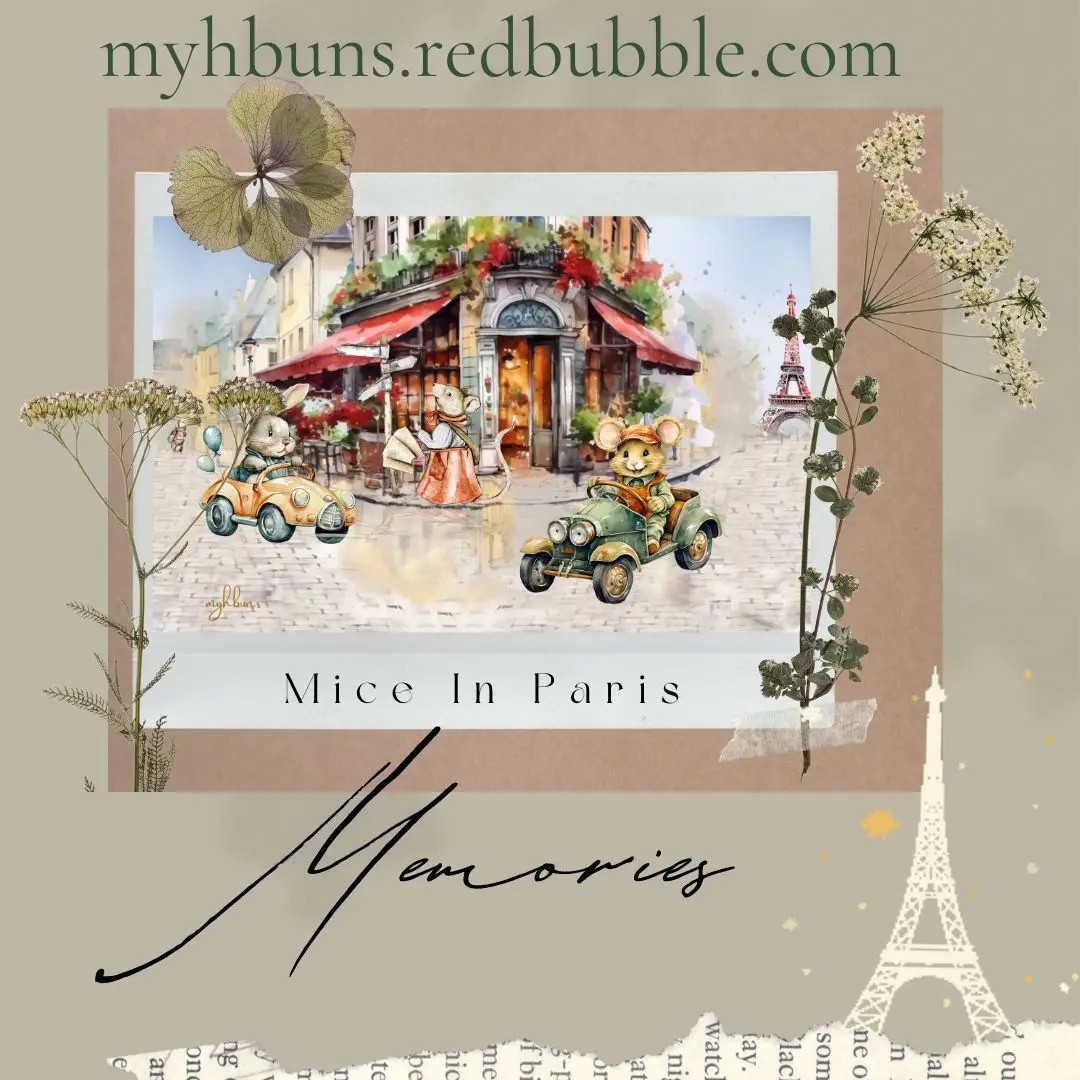 Dive into the enchanting streets of Paris with our whimsical 