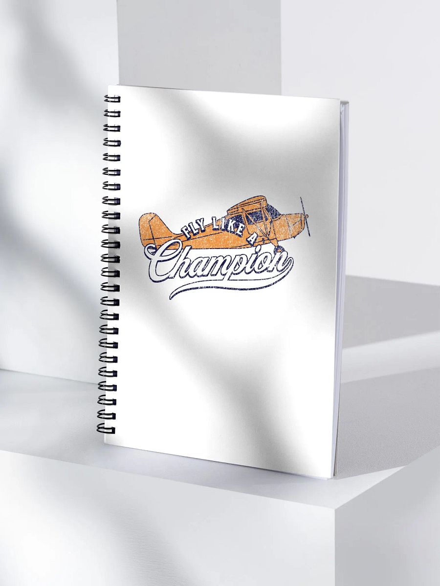 Fly Like a Champ - Spiral Notebook product image (4)