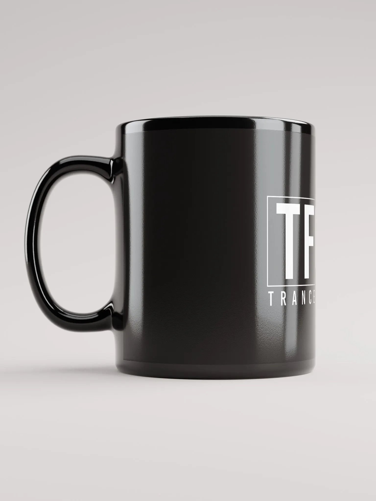 TFUAE Black Glossy Mug product image (11)