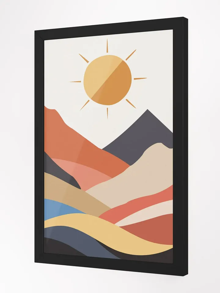 Luminous Horizon Framed Poster product image (8)