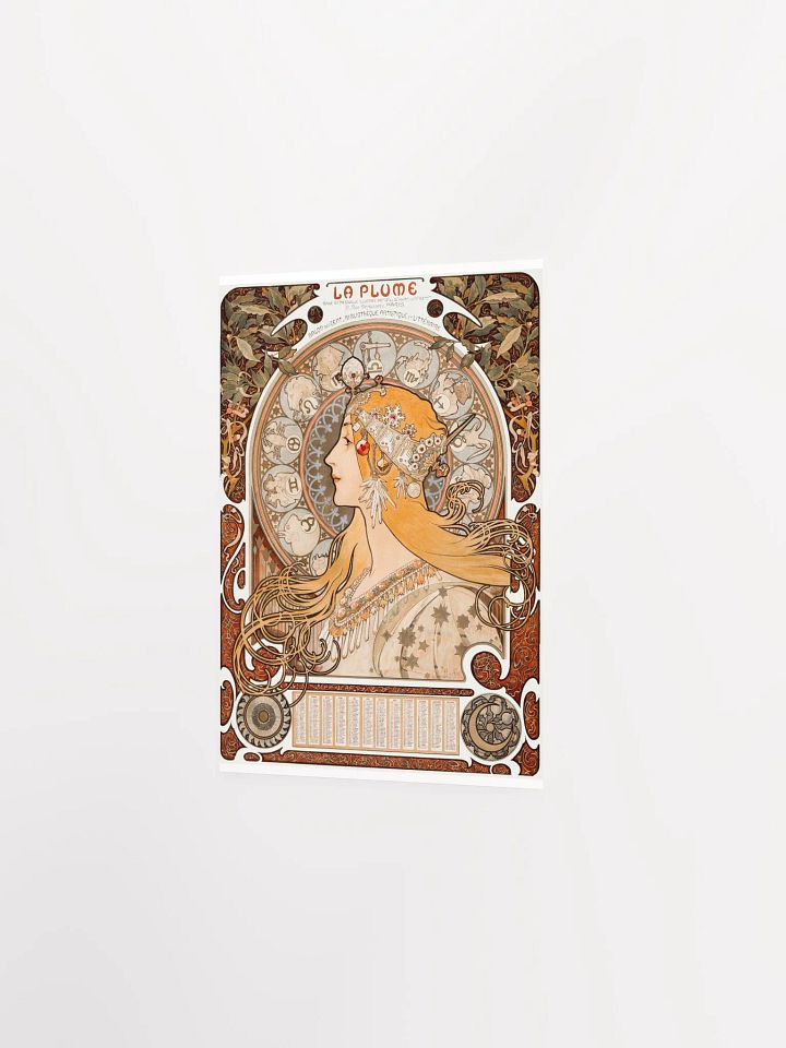 Zodiaque or La Plume by Alphonse Maria Mucha product image (2)