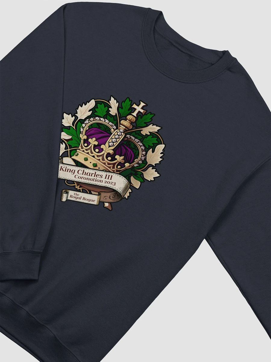 King Charles III Coronation Long Sleeve Crew Shirt product image (3)