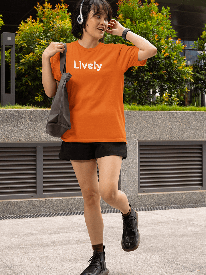 “Lively” Unisex Cotton Tee #2 product image (1)