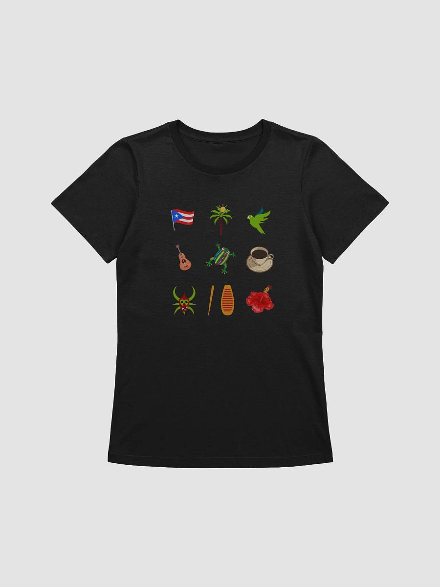 Símbolos de Puerto Rico Camiseta de Mujer product image (1)