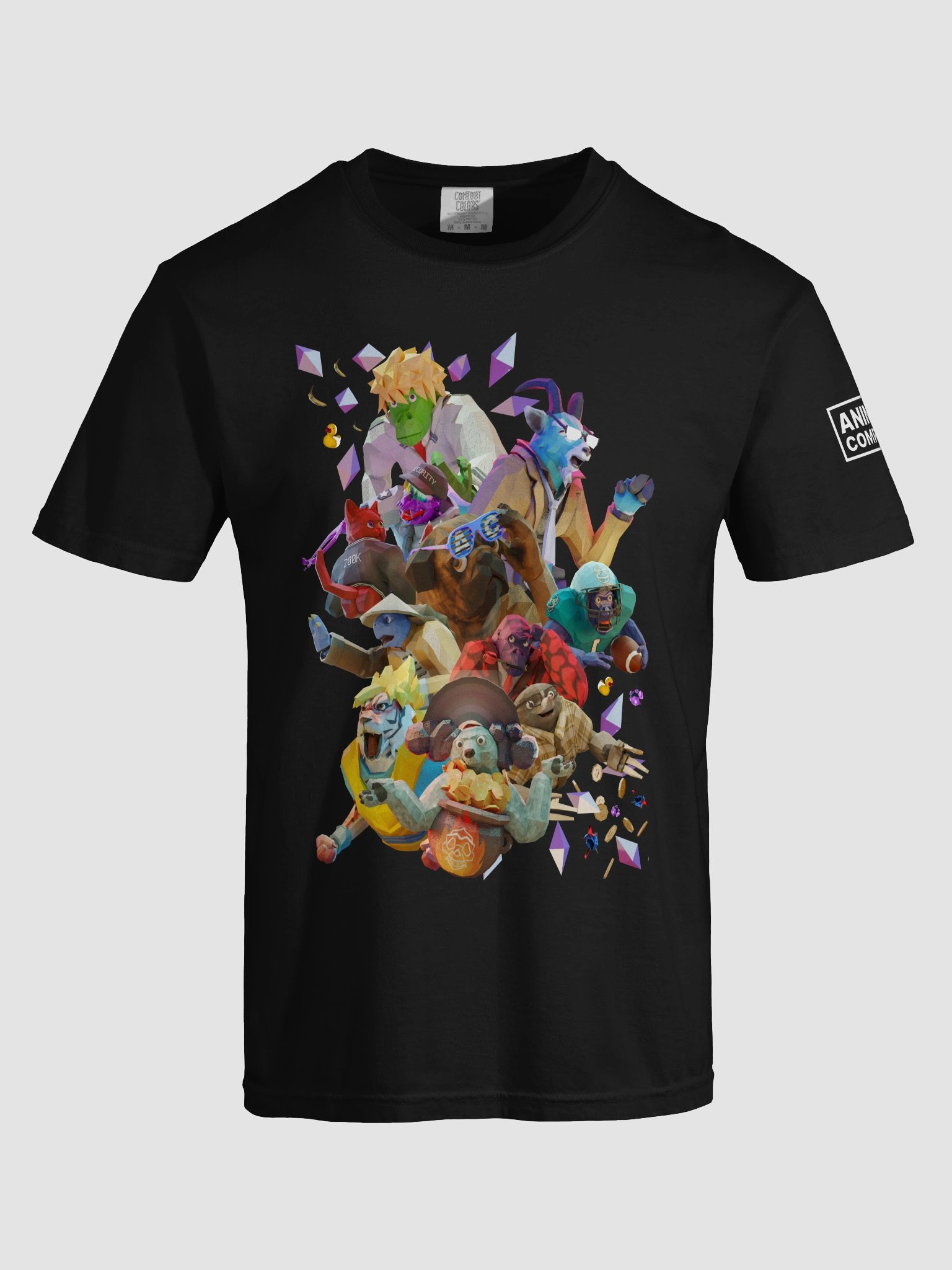 T-shirt (Black / Characters) product image (5)