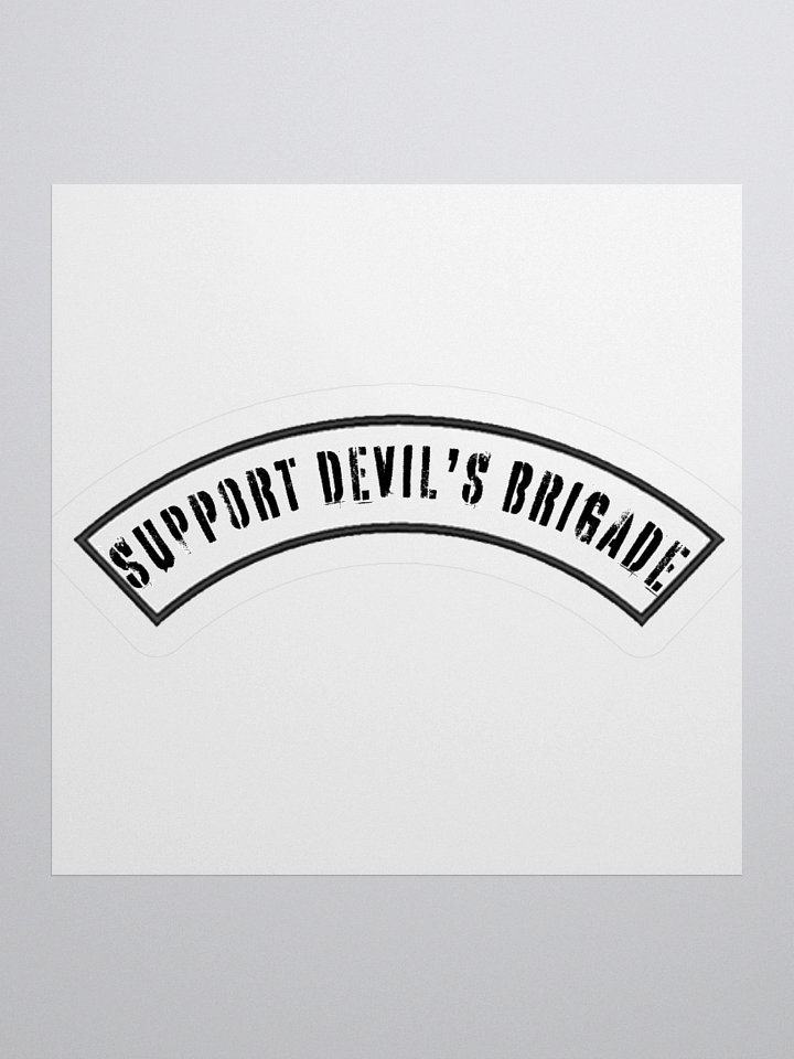 Devil's Brigade Support Rocker Sticker product image (3)