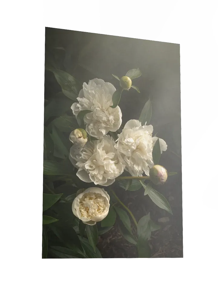 White Peonies in the Garden product image (6)