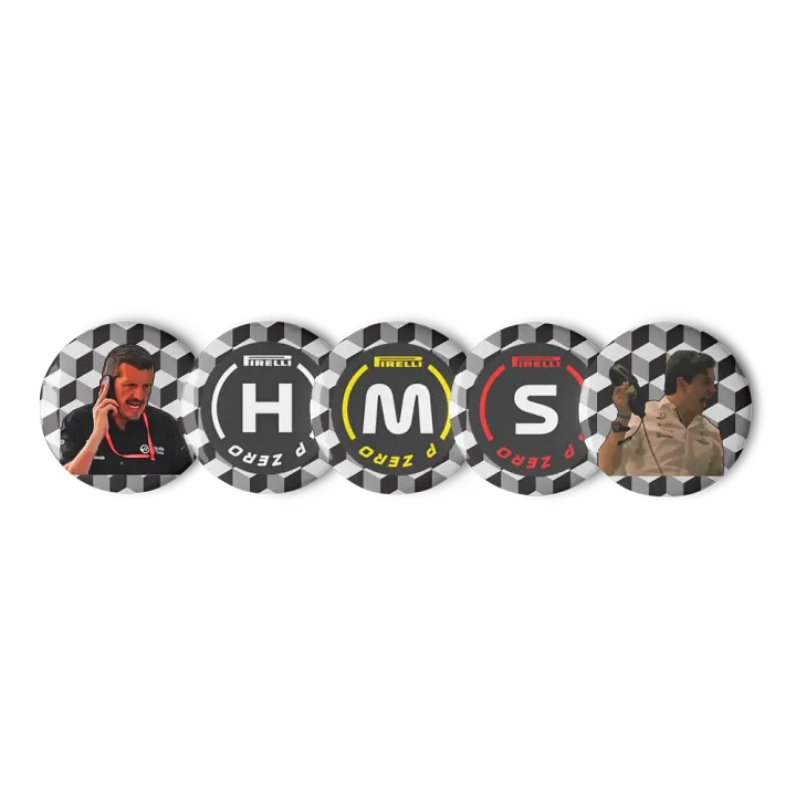 The F1 Button Set product image (1)