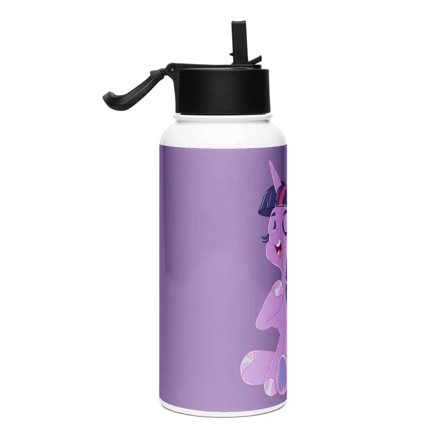 Twilight Sparkle Stainless Steel Water Bottle with a Straw Lid product image (4)