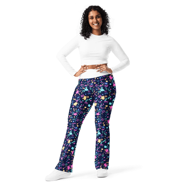 Arcade vibes flare leggings product image (1)