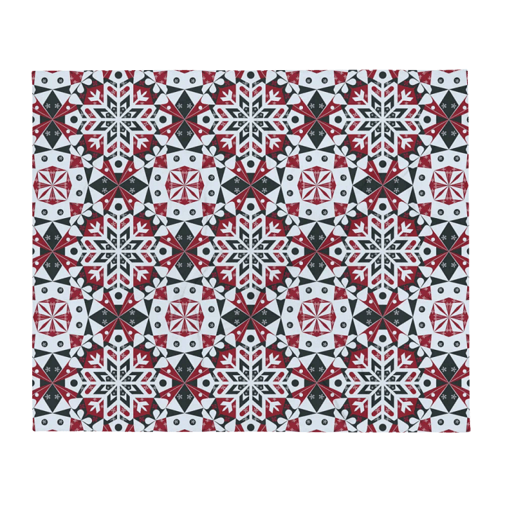 Snowflake patterned Throw Blanket product image (1)