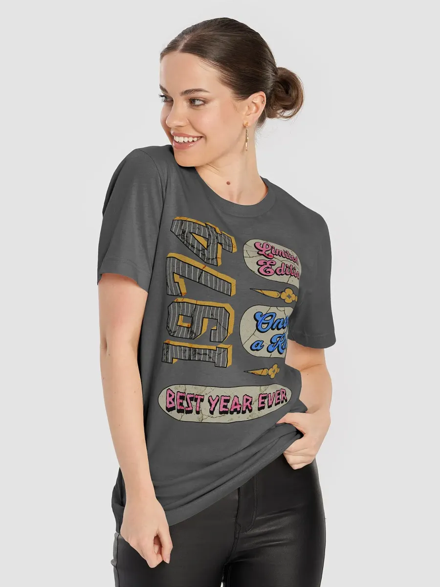 Limited Edition 1974 Typographic T-Shirt product image (5)