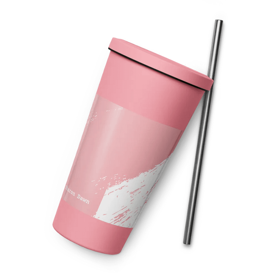 Paint Brush Pink Insulated Tumbler product image (7)
