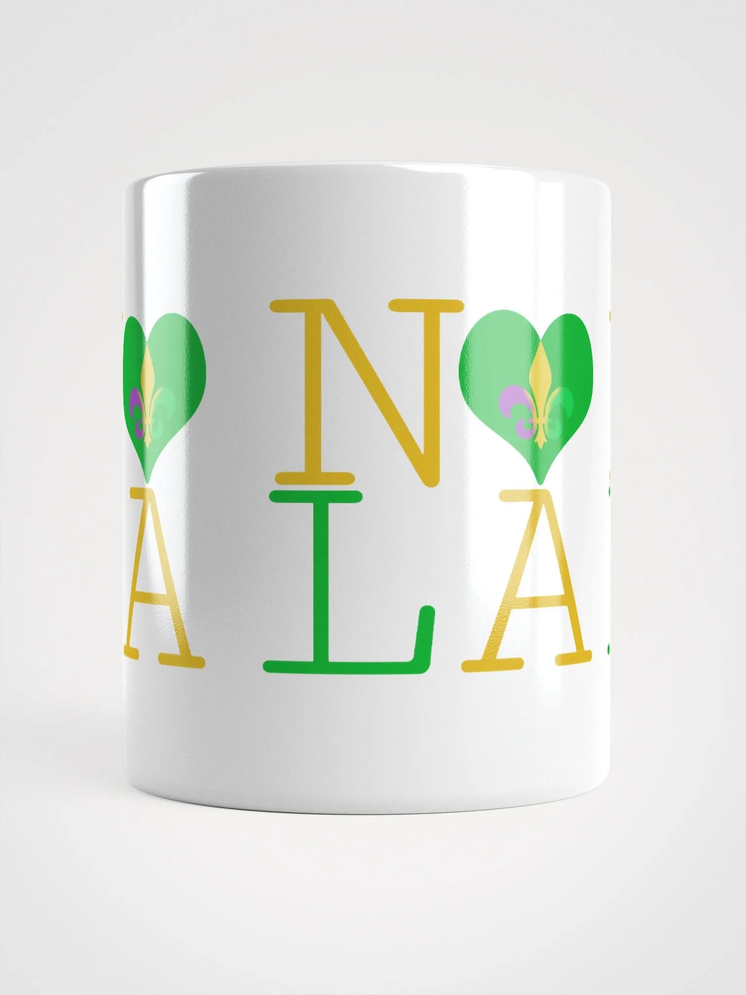 I LOVE NOLA **BIGSHOT MUG** (MARDI GRAS 2) product image (14)