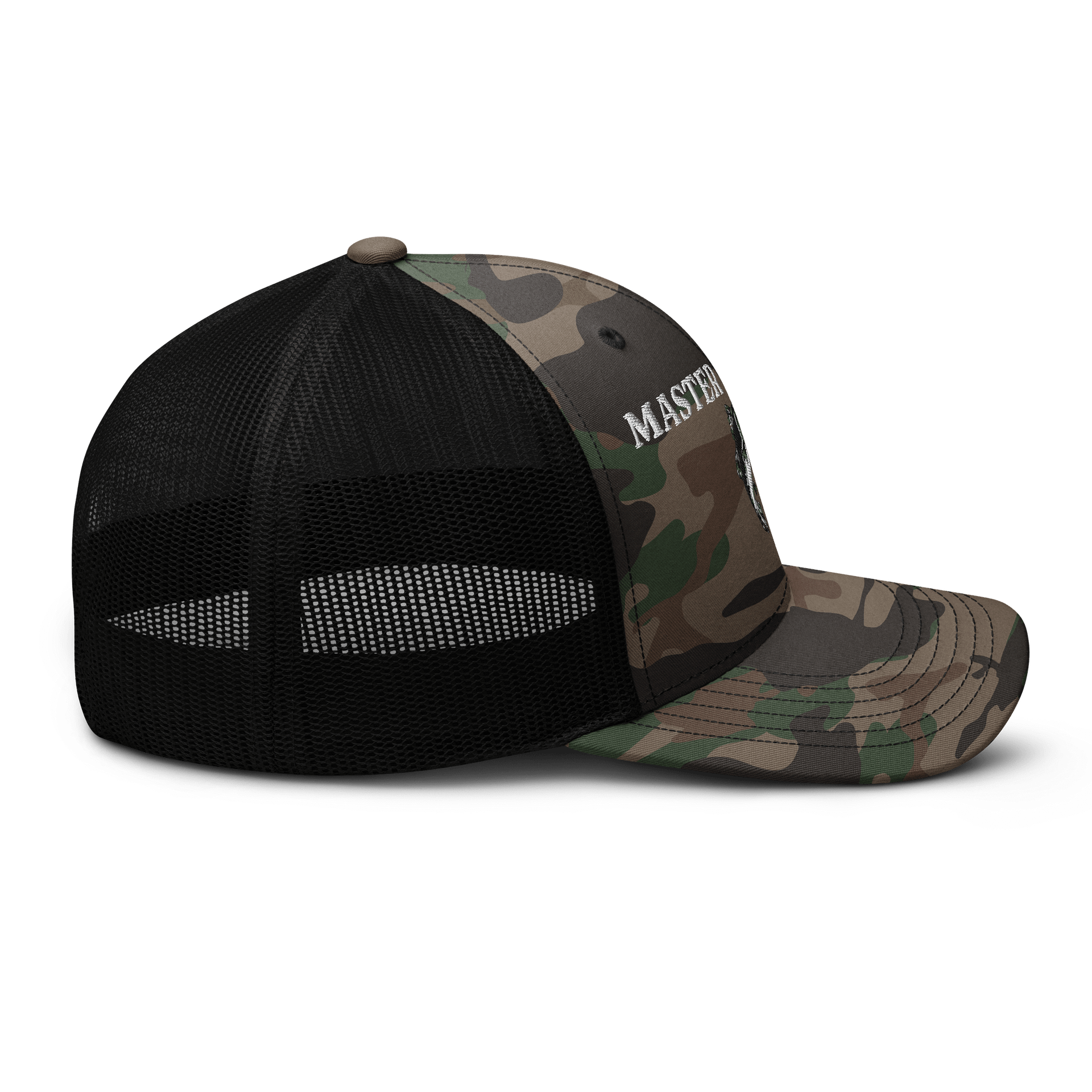 Gone Fishin’ - Camo trucker hat product image (5)